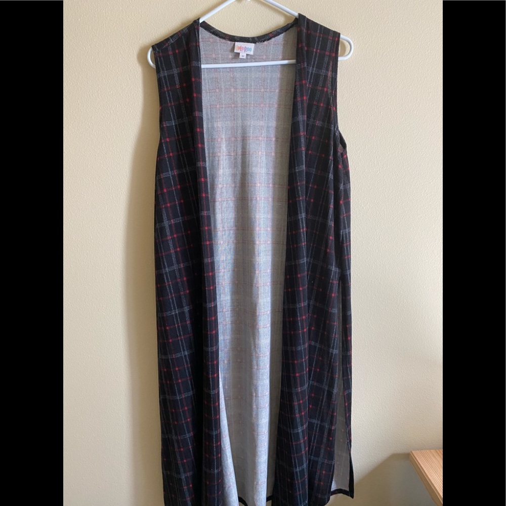 LuLaRoe Sleeveless Duster Joy